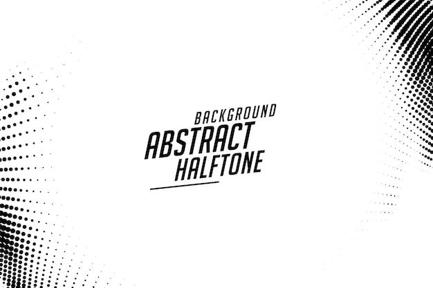Free vector abstract dotted halftone background design
