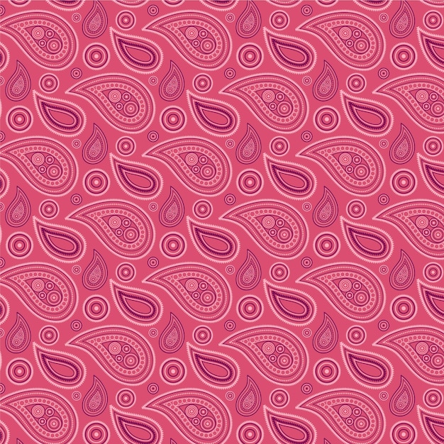 Abstract gocce paisley pattern bandana