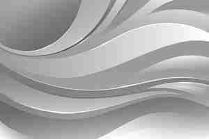 Free vector abstract dynamic background with wavy lines