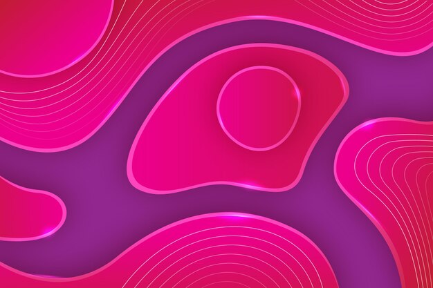 Abstract dynamic background with wavy lines