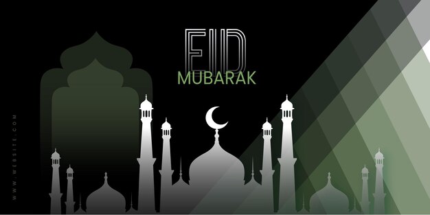 추상 Eidaladha 이슬람 소셜 미디어 판매 포스터 배너 배경 디자인 무료 벡터