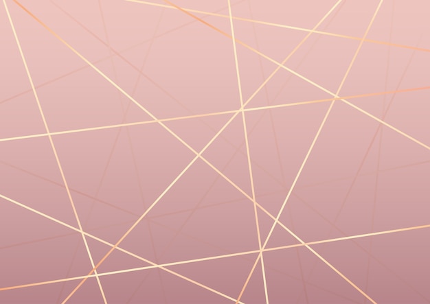 Free vector abstract elegant background with golden lines design