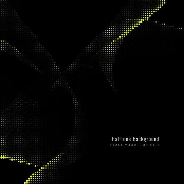 Abstract elegant halftone dark background