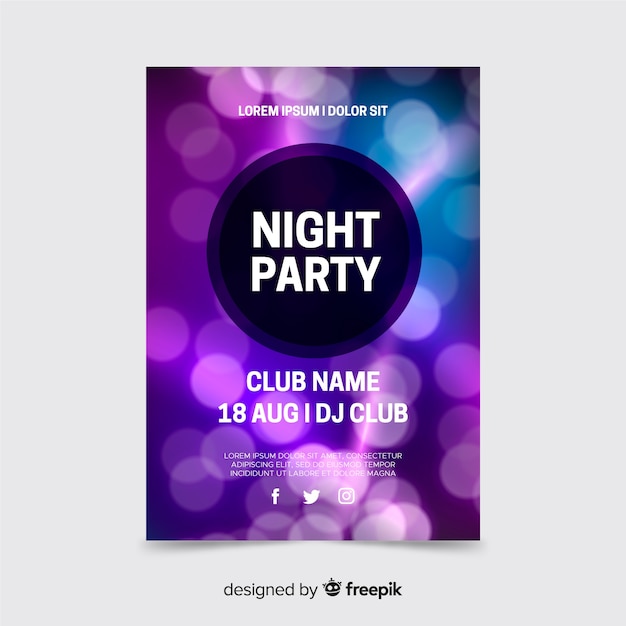 Download Free Music Dj Party Invitation Or Poster Shiny Template Design Free Use our free logo maker to create a logo and build your brand. Put your logo on business cards, promotional products, or your website for brand visibility.