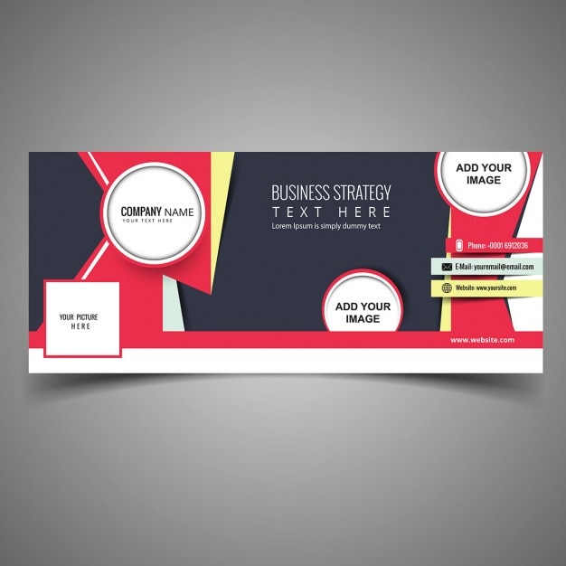 Vector Templates: Abstract Facebook Cover – Free Vector Download for Free Illustration