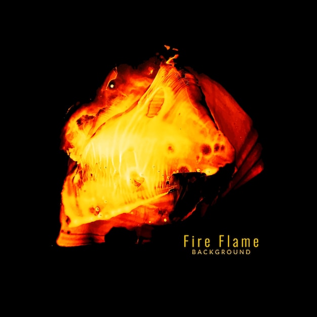 Abstract fire flame background