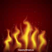 Free vector abstract flames background