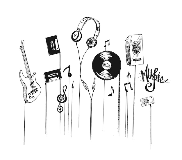 Music Sketch Images  Free Download on Freepik