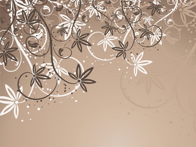 Abstract floral background 