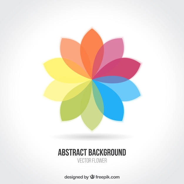 Abstract flower background