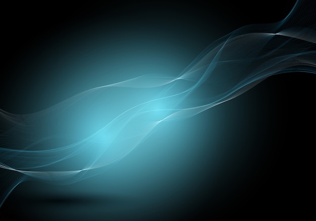 Abstract flowing lines background