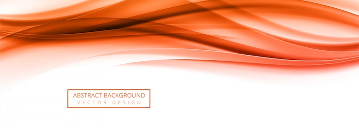 Free Vector abstract flowing red wave banner background