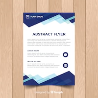 Abstract flyer template