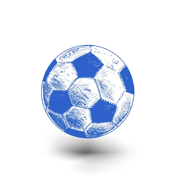 無料ベクター 抽象的なサッカー デザインのベクトルの背景