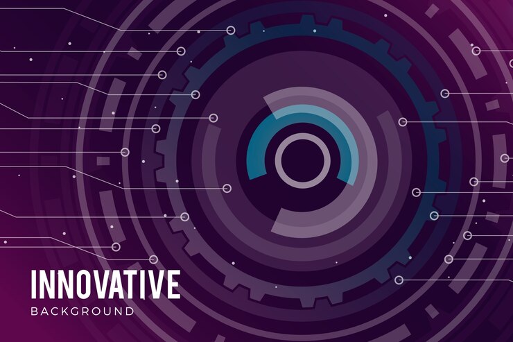 Free Vector abstract futuristic background
