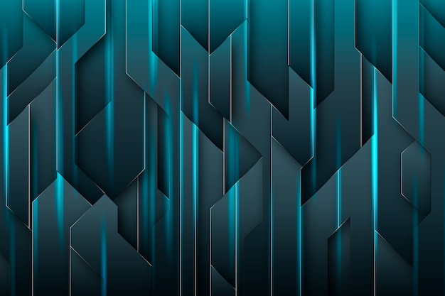 Free vector abstract futuristic concept for wallpaper