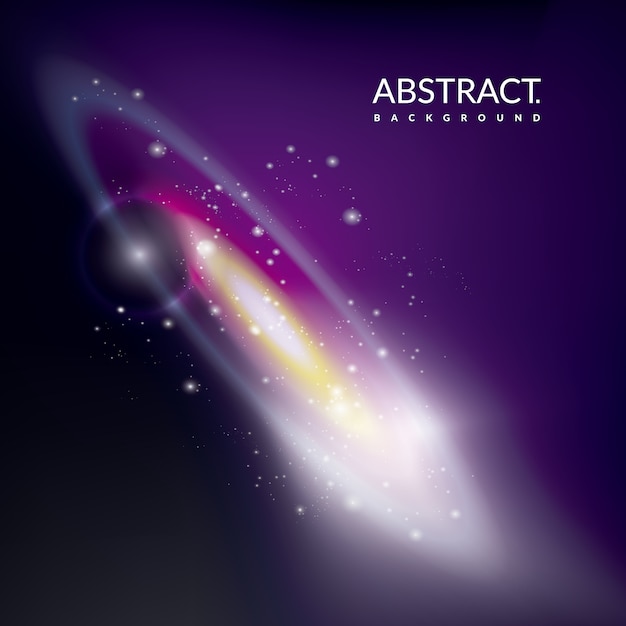 Abstract galaxy background