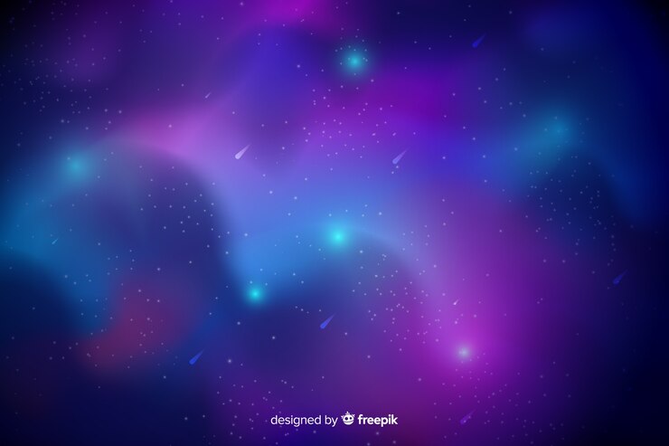 Free Vector abstract galaxy background