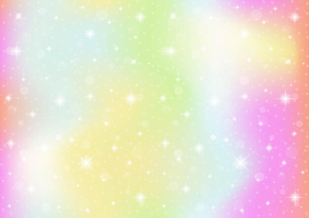 ボケとパステルカラーの抽象的な背景 プレミアムベクター