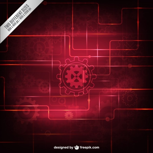 Free Vector abstract gear background