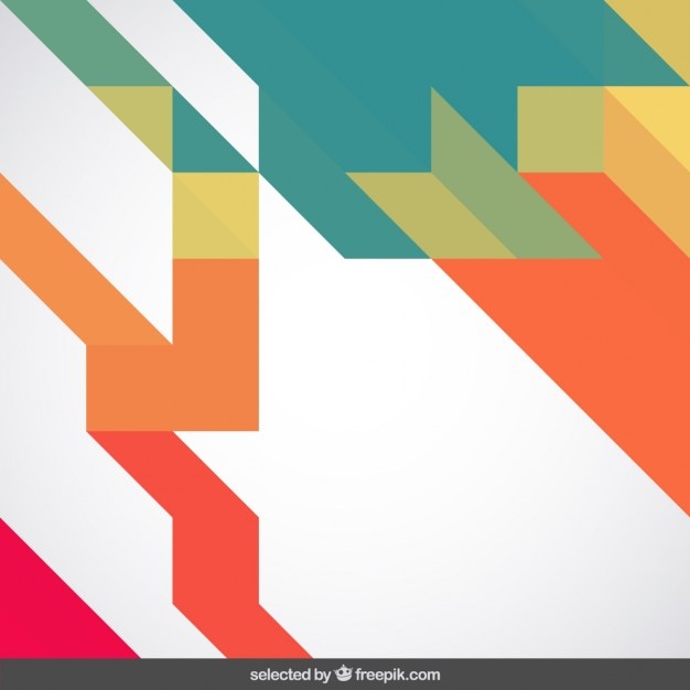 Free vector abstract geometric background