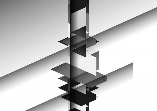 Бесплатное векторное изображение Абстрактный геометрический фон