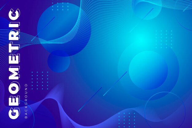 Abstract geometric background