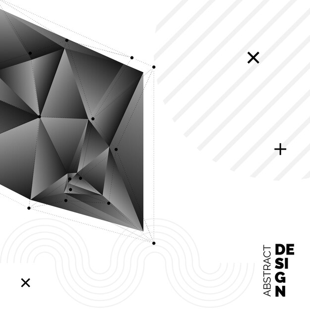 abstract geometric backgrounds polygonal vector design