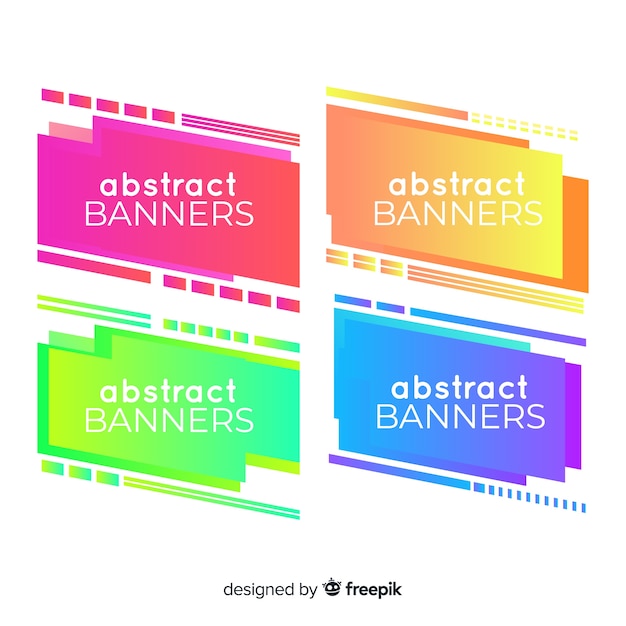 Abstract geometric backgrounds