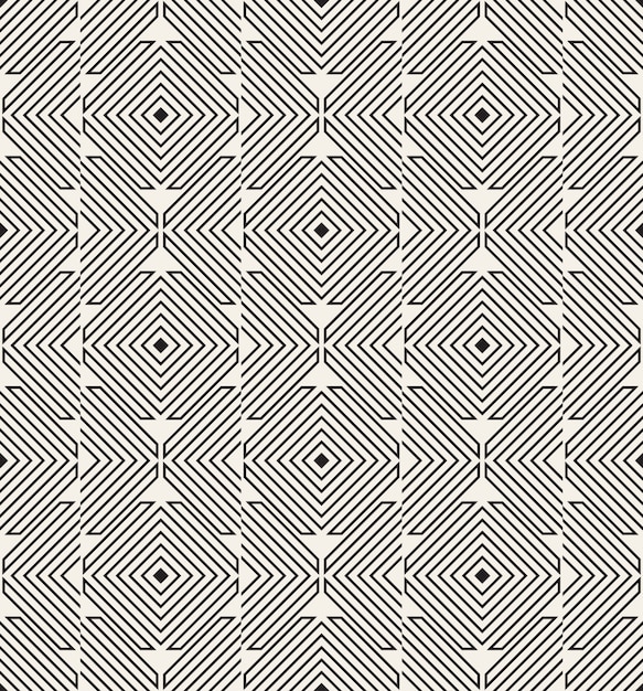 Abstract geometric black and white pattern
