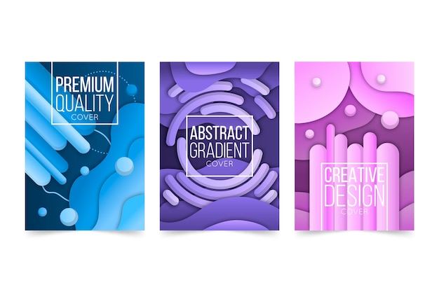 Abstract geometric cover collection