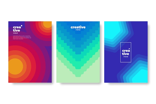 Abstract geometric cover set