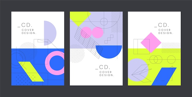 Abstract geometric cover set