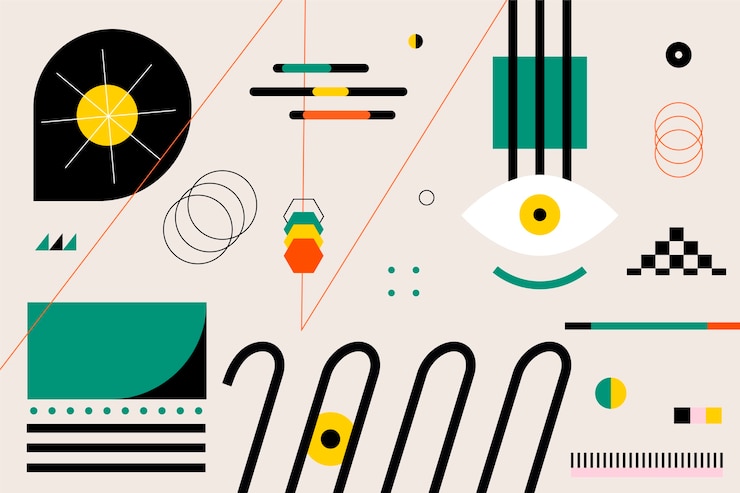 Free Vector abstract geometric creative background