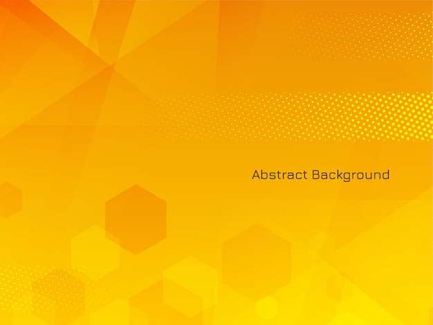 Free vector abstract geometric hexagonal