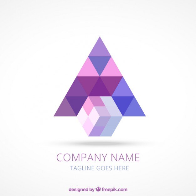 Free Vector abstract geometric logo