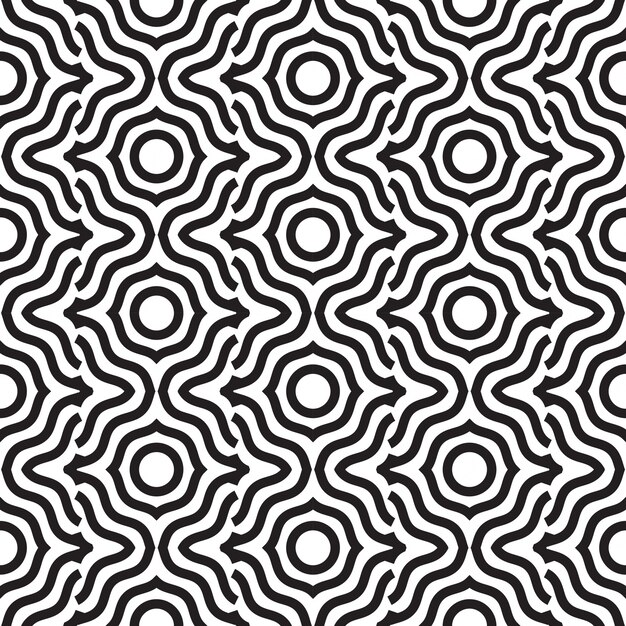 Abstract geometric pattern design