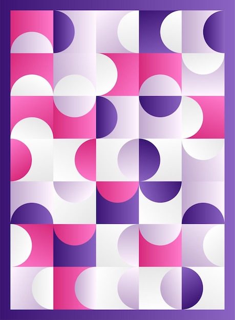 Abstract geometric poster cover flyer designs vector illustration