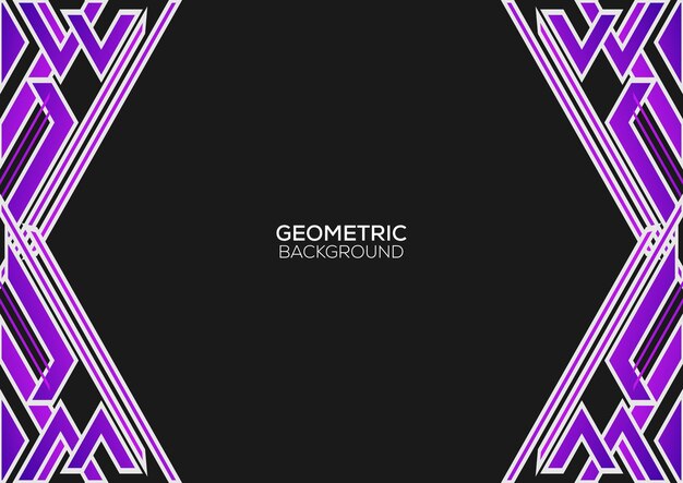 abstract geometric purple background modern design