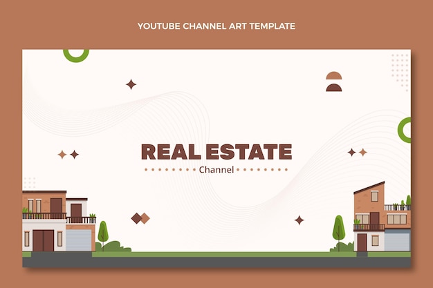 abstract geometric real estate youtube channel