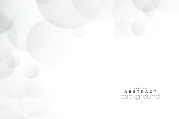 Free vector abstract geometric round shape on white background in minimal style