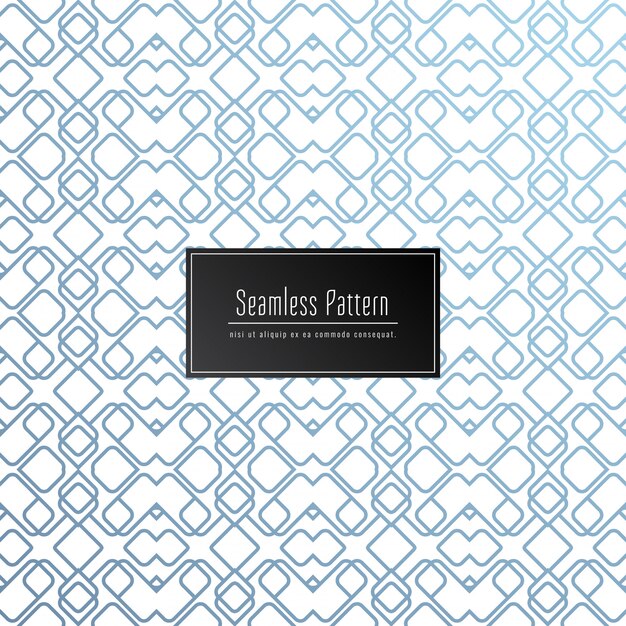 Abstract geometric seamless pattern background