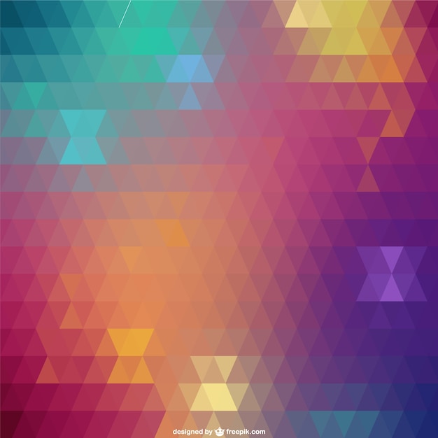 Free vector abstract geometric wallpaper