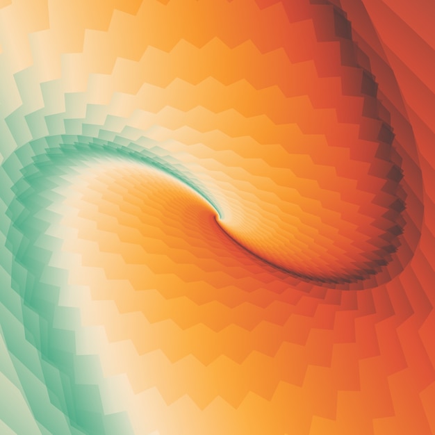 Abstract geometrical concentric swirl background