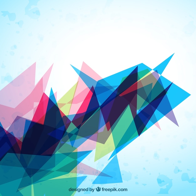 Abstract geometry background