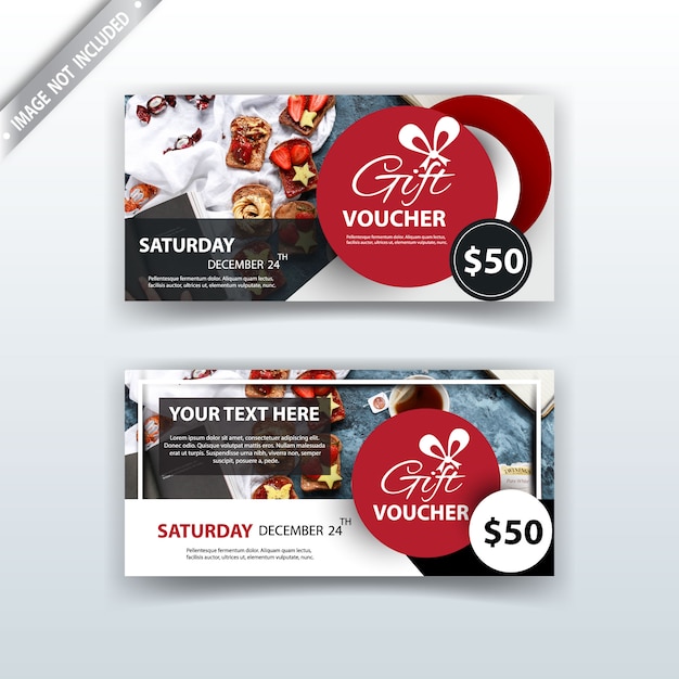 Free vector abstract gift voucher