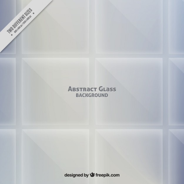 Free vector abstract glass background with square shapes