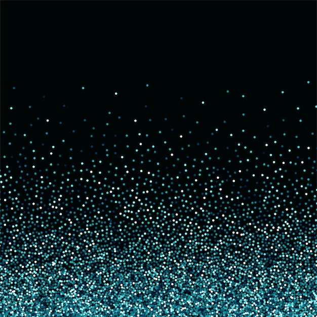 Free vector abstract glitters falling particles on black background