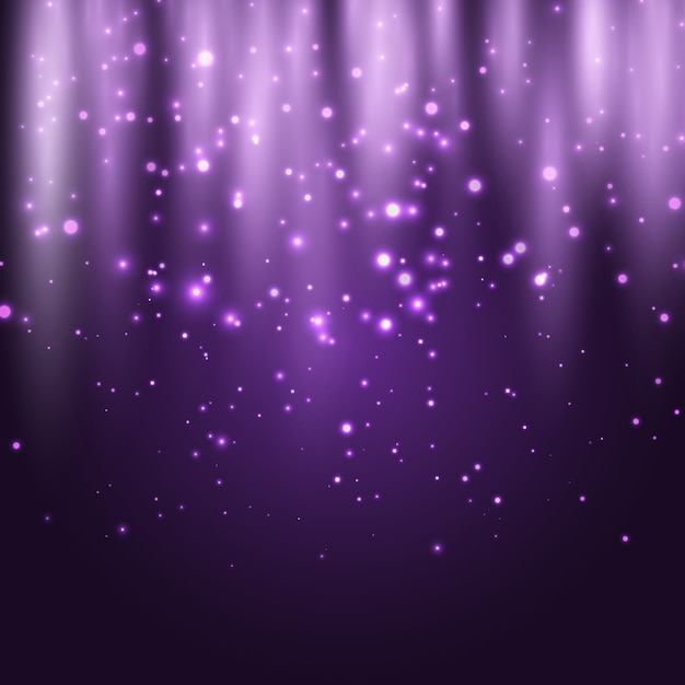 Free vector abstract glowing lights background