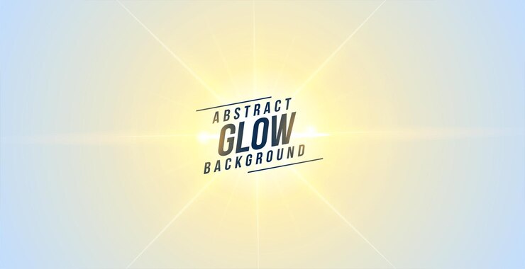 Free Vector abstract glowing sunburst flare background with light effect
